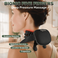 Cordless Neck Massager with Heat, Deep Tissue Shiatsu Neck and Shoulder Massager, 3-Speed Electric Cervical Back Massager with Bionic Kneading,Back, Legs and Full Body Pain Relief - Image 4