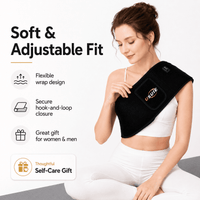 ULTREMA Wearable Red LED Relaxation Belt with Timer, Adjustable Comfort Wrap for Home Self-Care and Daily Wellness, Lightweight Hands-Free Body Band for Men and Women - Image 8