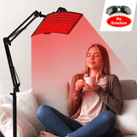 ULTREMA 7 Color LED Light Device for Face and Body, Rechargeable Curved Panel with Adjustable Floor Stand, Portable Home Skin Care Lamp - Image 7