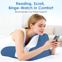 ULTREMA Ergonomic Cervical Memory Foam Pillow for Neck and Shoulder Pain Relief, Contour Orthopedic Sleeping Pillow for Back, Side, and Stomach Sleepers, Blue - Image 13