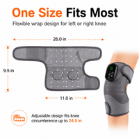 ULTREMA Heated Knee Massager Rechargeable Heated Knee Brace, Leg Shoulder Pain Relief for Women Men - Image 8