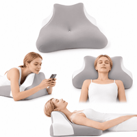 ULTREMA Ergonomic Cervical Memory Foam Pillow for Neck and Shoulder Pain Relief, Contour Orthopedic Sleeping Pillow for Back, Side, and Stomach Sleepers, Blue - Image 6