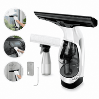 ULTREMA Cordless Electric Window Cleaner, Rechargeable Glass Cleaning Squeegee with Spray Bottle & Microfiber Cloth for Windows, Mirrors, Shower Doors, Car Glass
