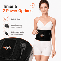 ULTREMA Wearable Red LED Relaxation Belt with Timer, Adjustable Comfort Wrap for Home Self-Care and Daily Wellness, Lightweight Hands-Free Body Band for Men and Women - Image 7