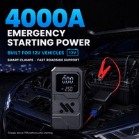 ULTREMA Portable Car Jump Starter with Air Compressor, 8000mAh 12V Auto Battery Booster Pack & Tire Inflator, 4-in-1 Jump Box, Power Bank & LED Light for Gas Engines, Motorcycle - Image 15