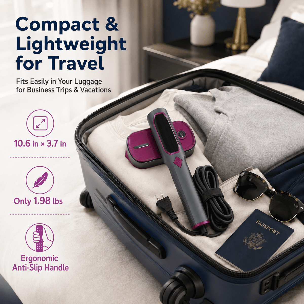 Handheld Garment Steamer - Image 2