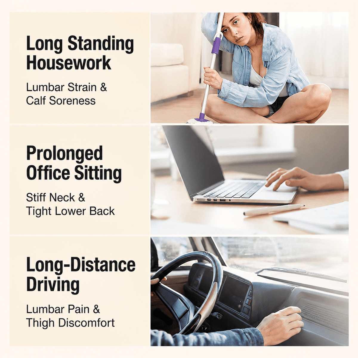 ULTREMA Back Massager Cushion with Heat, Deep Tissue Kneading Shiatsu Pillow for Neck, Waist & Shoulders, Portable 2-Level Heating Massage Pillow for Home Office Car,Lumbar Massage Cushion,Black - Image 4