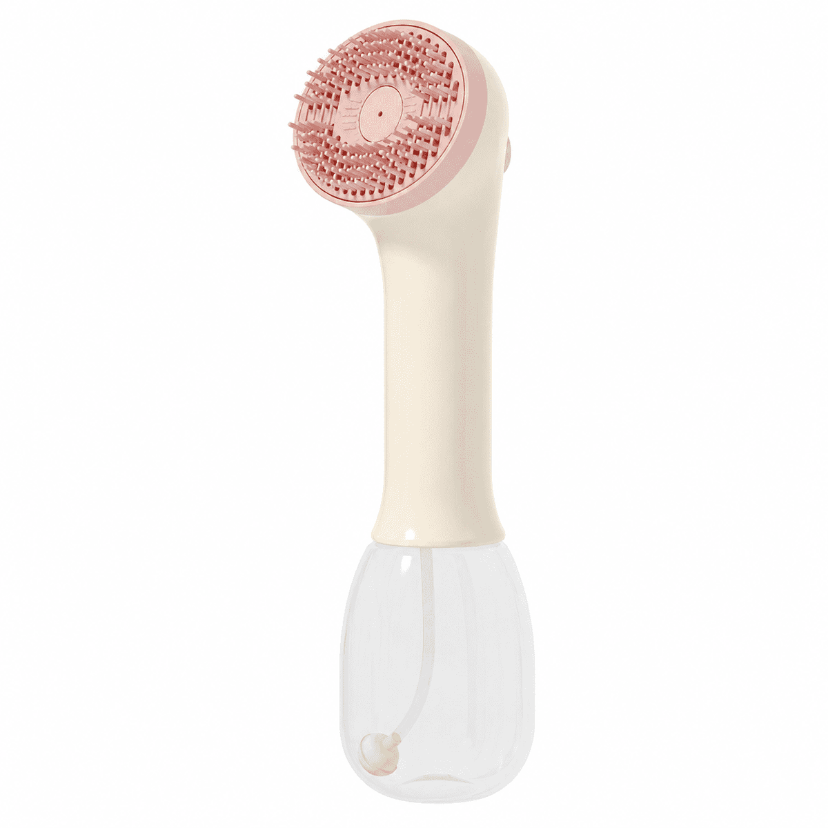 ULTREMA Pet Bath Brush with Automatic Foaming, Dog & Cat Shower Scrubber Comb, Soft Silicone Grooming Brush with Shampoo Dispenser, Handheld Pet Washer for Small Medium Large Pets - Image 2