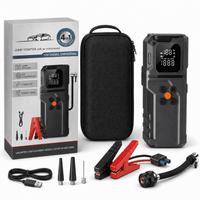 ULTREMA Portable Car Jump Starter with Air Compressor, 8000mAh 12V Auto Battery Booster Pack & Tire Inflator, 4-in-1 Jump Box, Power Bank & LED Light for Gas Engines, Motorcycle