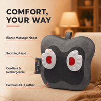 ULTREMA Back Massager Cushion with Heat, Deep Tissue Kneading Shiatsu Pillow for Neck, Waist & Shoulders, Portable 2-Level Heating Massage Pillow for Home Office Car,Lumbar Massage Cushion,Black - Image 8