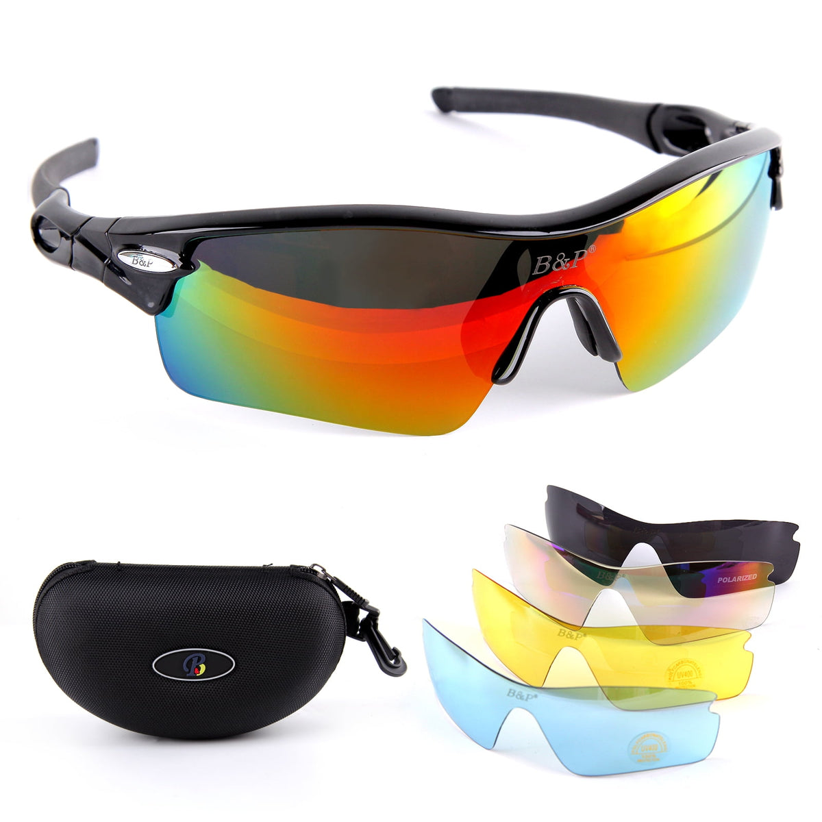 ULTREMA Polarized Sports Sunglasses for Men, Women & Youth – TAC Lens, UV400 Protection, Ideal for Cycling, Running, Fishing, Golf & Outdoor Activities - Image 2