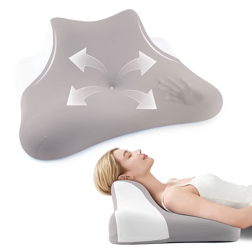 ULTREMA Cervical Memory Foam Pillow – Ergonomic Contour Design for Neck & Shoulder Support, Perfect for Back, Side & Combo Sleepers