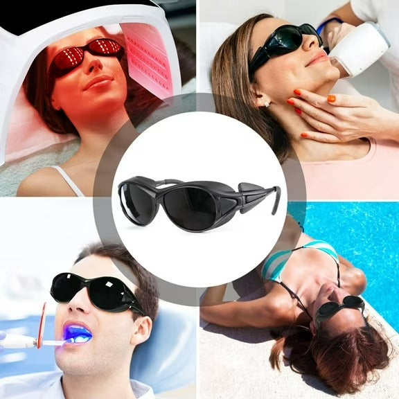 Eye Protection Glass for Red Light Therapy